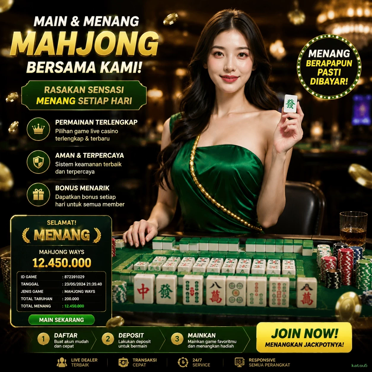 katsu5 Dukungan Pelanggan