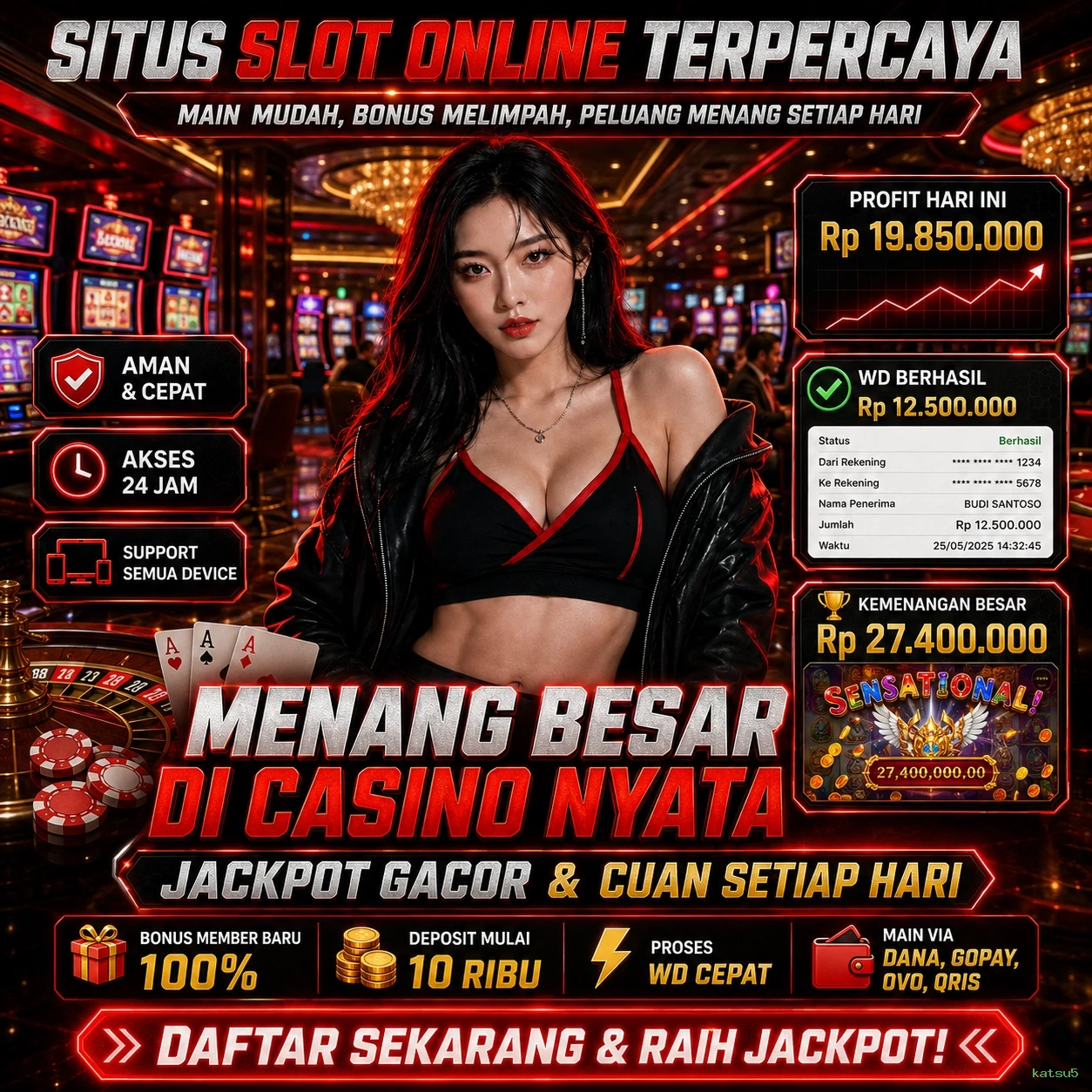 katsu5 Platform Game Terpercaya untuk Pemain Indonesia